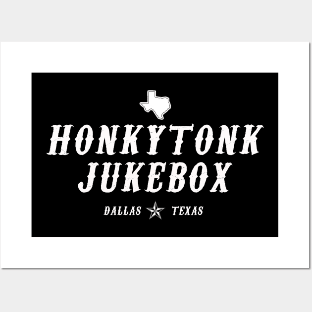 Honkytonk Jukebox Wall Art by djbryanc